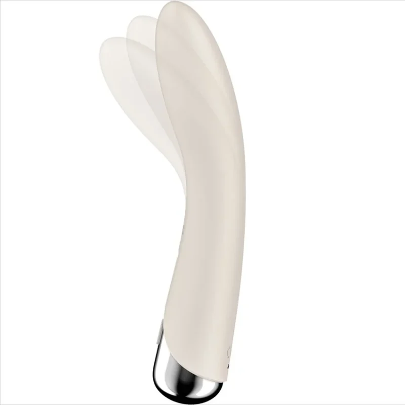 SATISFYER - Spinning Vibe 1 Vibrador Rotador G-Spot Beige-- - Imagen 6