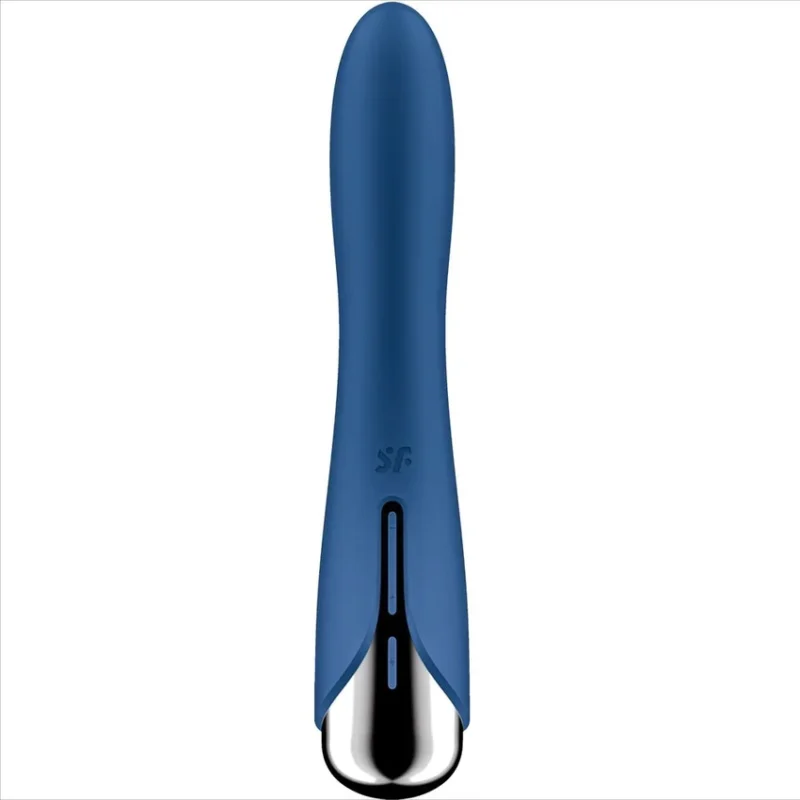 SATISFYER - Spinning Vibe 1 Vibrador Rotador G-Spot Azul-- - Imagen 3