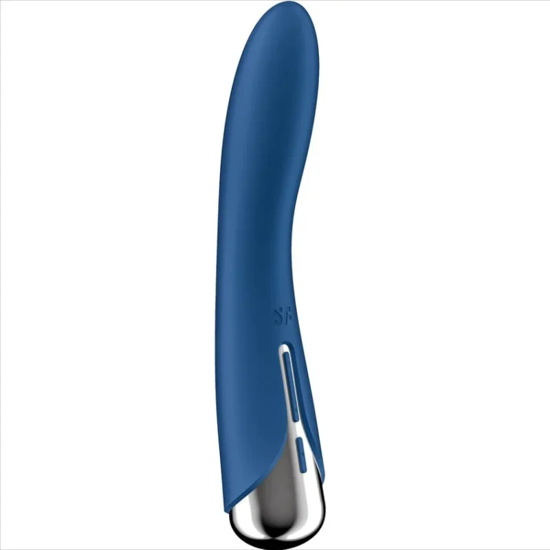 SATISFYER - Spinning Vibe 1 Vibrador Rotador G-Spot Azul--