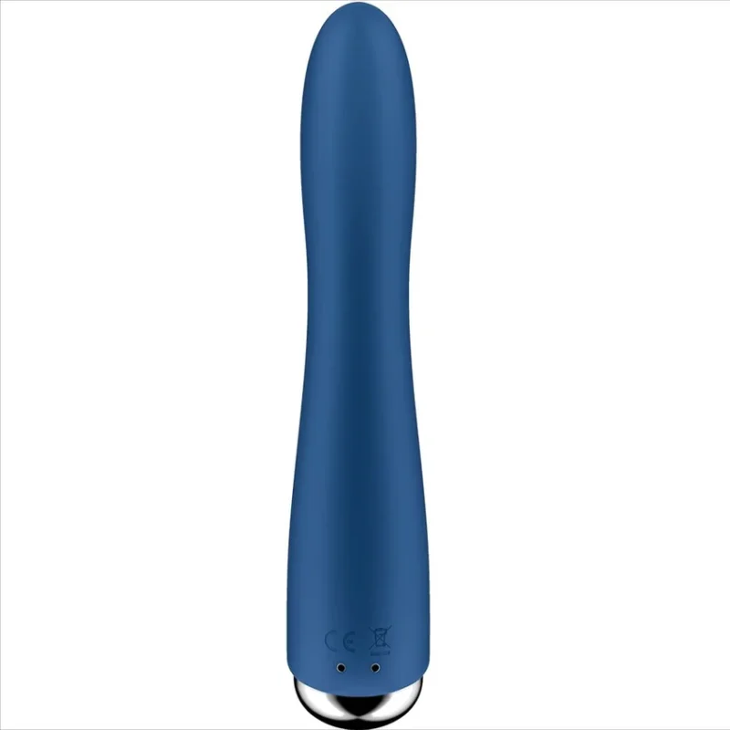 SATISFYER - Spinning Vibe 1 Vibrador Rotador G-Spot Azul-- - Imagen 4
