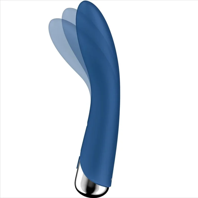 SATISFYER - Spinning Vibe 1 Vibrador Rotador G-Spot Azul-- - Imagen 6