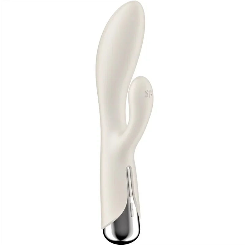 SATISFYER - Spinning Rabbit 1 Estimulacion Clitoris Y Punto G Beige
