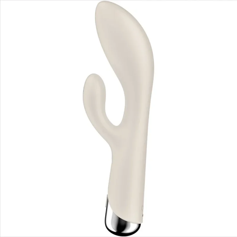 SATISFYER - Spinning Rabbit 1 Estimulacion Clitoris Y Punto G Beige - Imagen 5