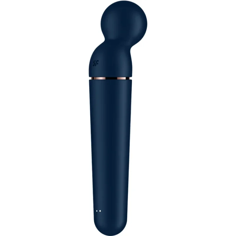 SATISFYER - Planet Wand-Er Masajeador Vibrador Azul-- - Imagen 4