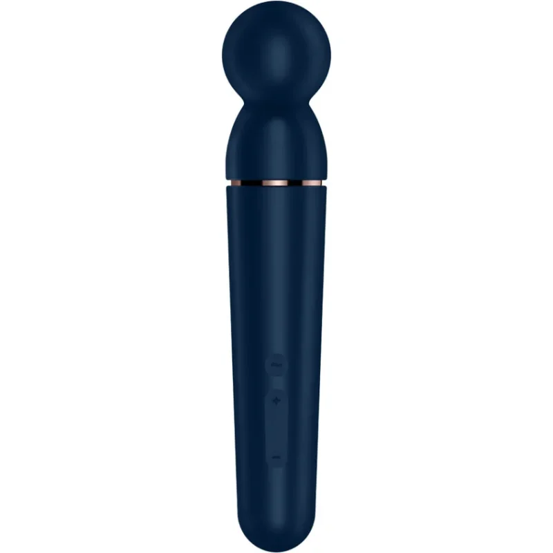 SATISFYER - Planet Wand-Er Masajeador Vibrador Azul--