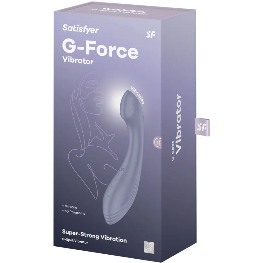 SATISFYER - G-Force Estimulador Vibrador Punto G Morado-- - Imagen 7