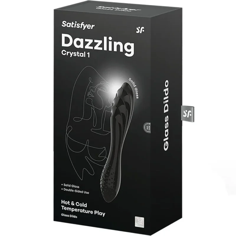 SATISFYER - Dazzling Crystal Negro - Imagen 6