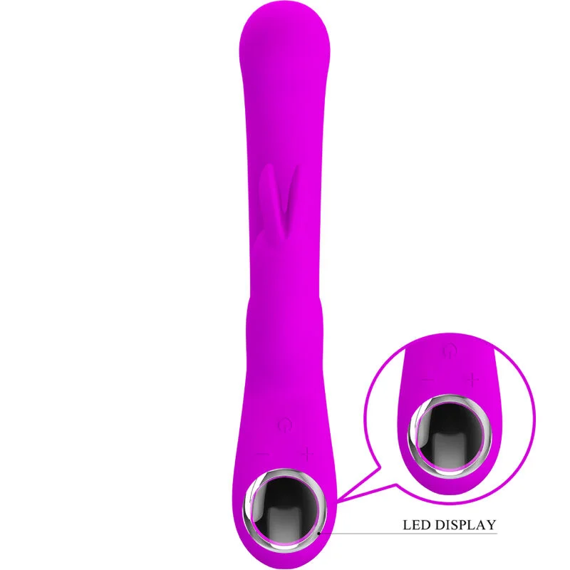 PRETTY LOVE - Lamar Vibrador Rabbit & Punto G Violeta - Imagen 10