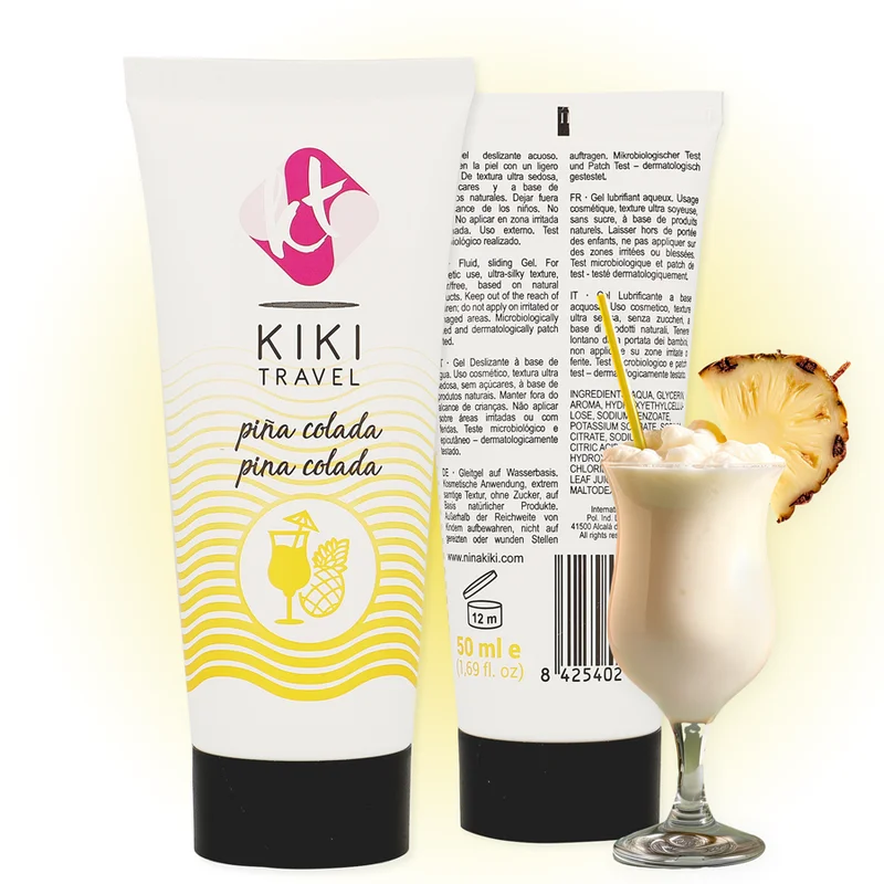 KIKÍ TRAVEL - Lubricante Sabor A Piña Colada 50 Ml - Imagen 3