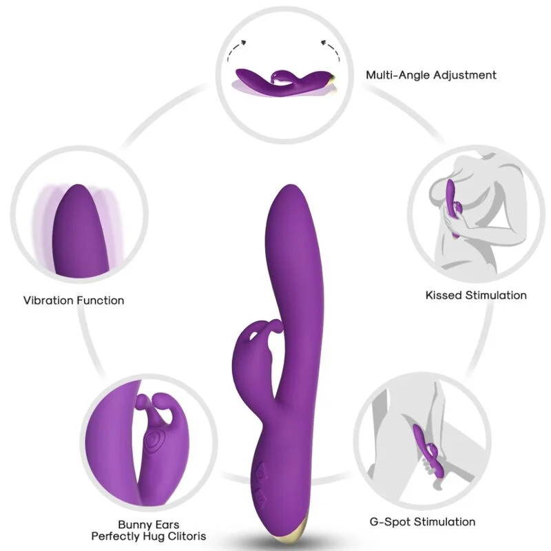 ARMONY - Bonnie Vibrador Rabbit Violeta - Imagen 3