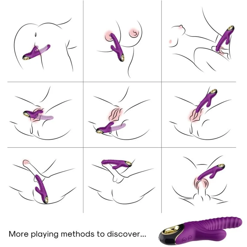 ARMONY - Eternity Vibrador Silicona Violeta - Imagen 3