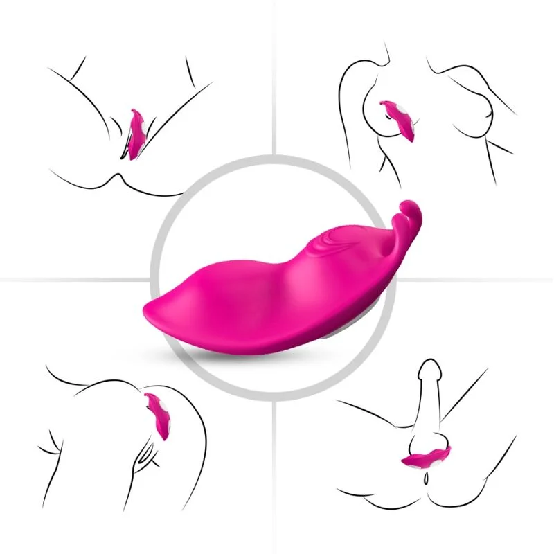 ARMONY - Honeybee Panties Vibrador Punto G Fucsia - App Gratuita-- - Imagen 3