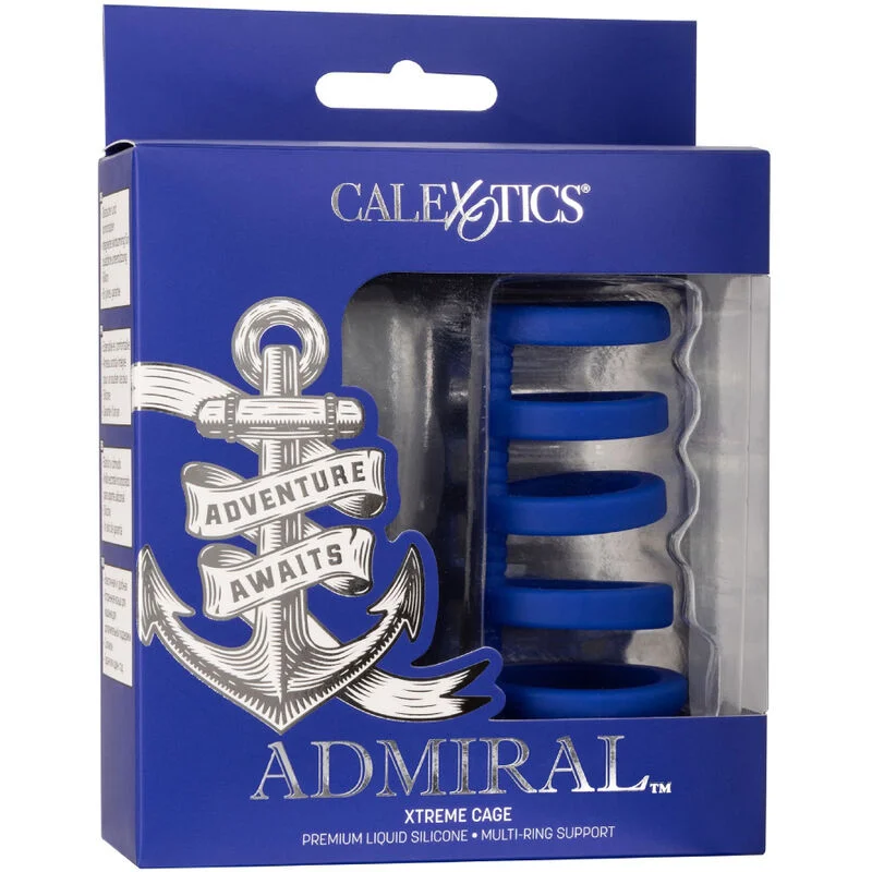 CALEXOTICS - Admiral Jaula Xtreme Para Pene Azul - Imagen 7