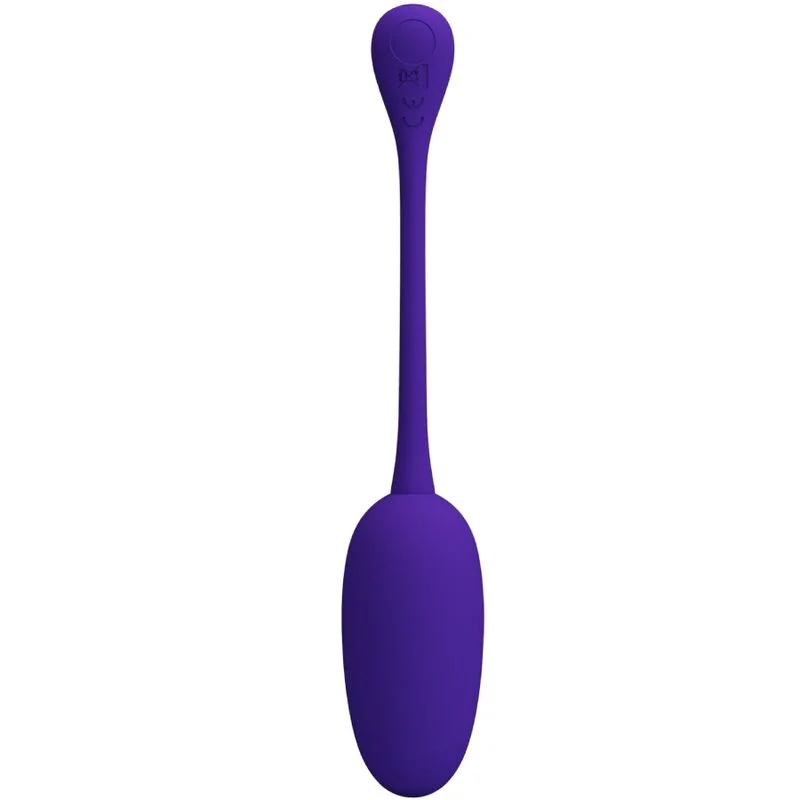 PRETTY LOVE - Knucker Huevo Vibrador Recargable Lila - Imagen 6