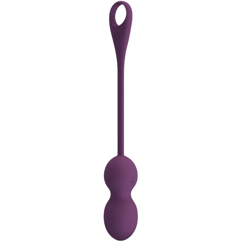 PRETTY LOVE - Elvira Kegel Balls App Control Remoto Morado - Imagen 3