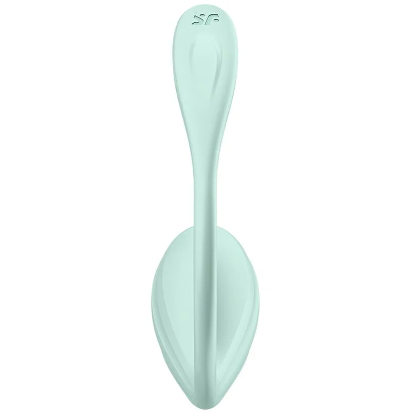 SATISFYER - Smooth Petal Estimulador Punto G Verde Agua App Gratuita - Imagen 5