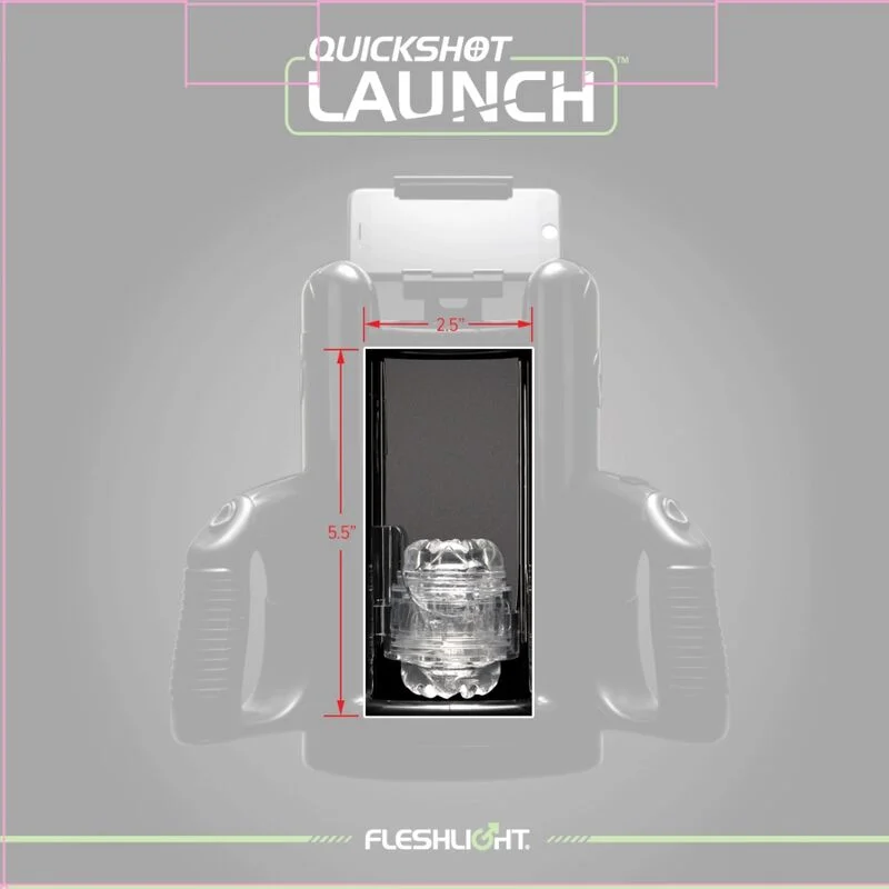 FLESHLIGHT - Quickshot Launch Masturbador Automático - Imagen 6