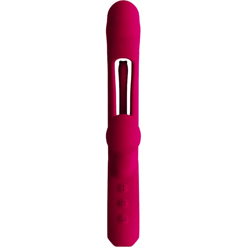 ARMONY - Impact Swing Vibrador & Estimulador Dual Modelo 2 Burdeos - Imagen 3