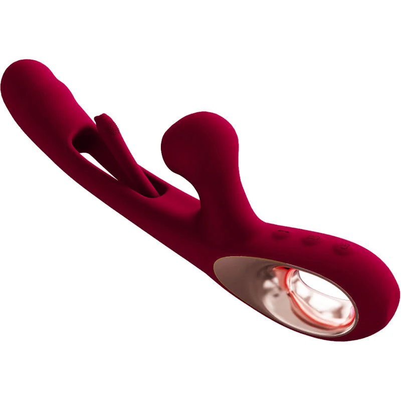 ARMONY - Impact Swing Vibrador & Estimulador Dual Modelo 2 Burdeos - Imagen 4