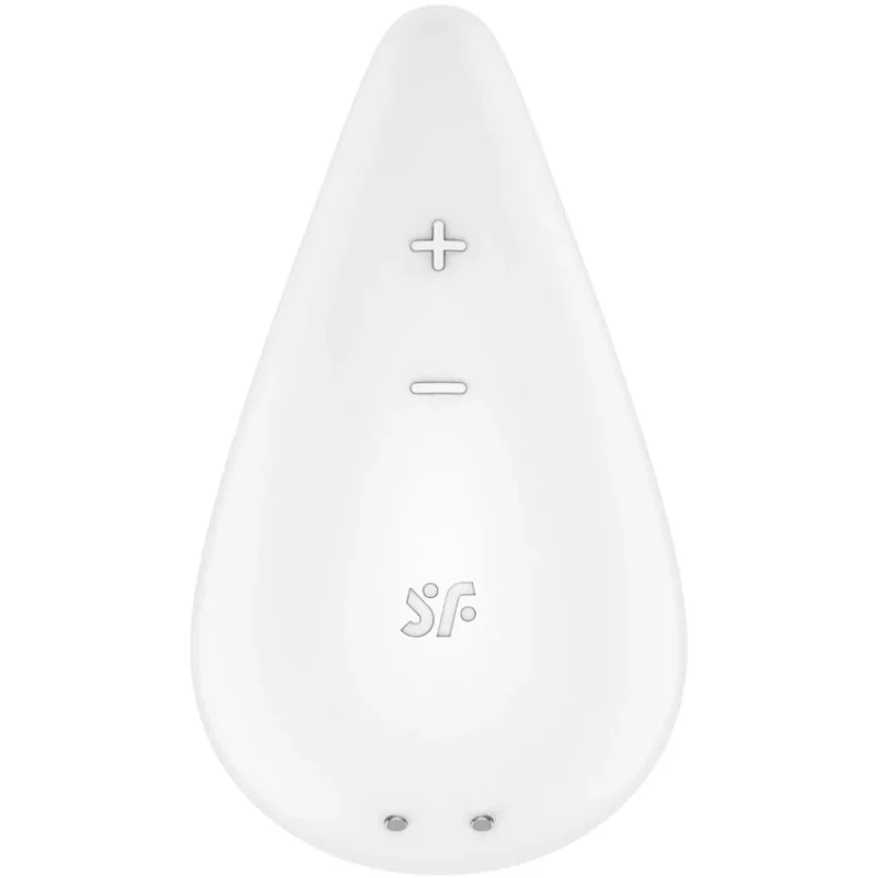 SATISFYER - Dew Drop Vibrador Lay-On Blanco-- - Imagen 3