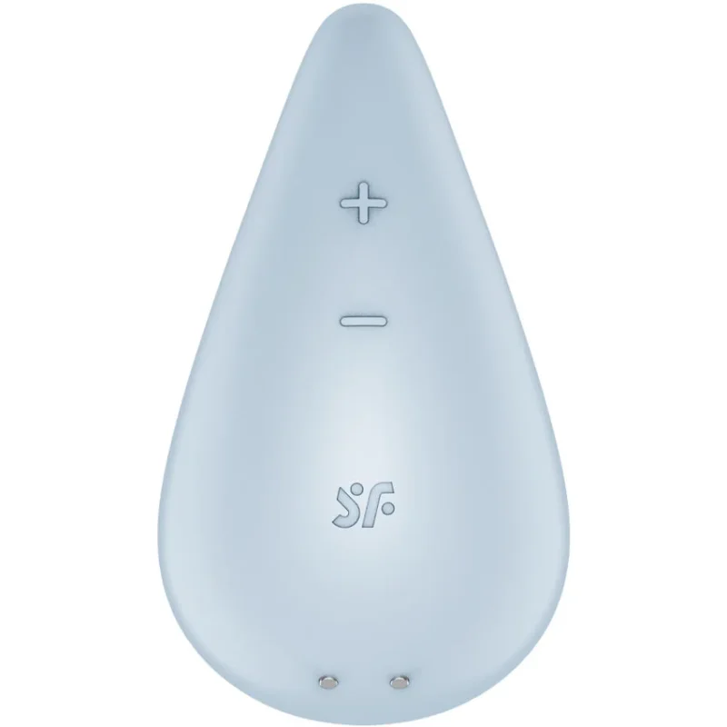 SATISFYER - Dew Drop Vibrador Lay-On Azul-- - Imagen 3
