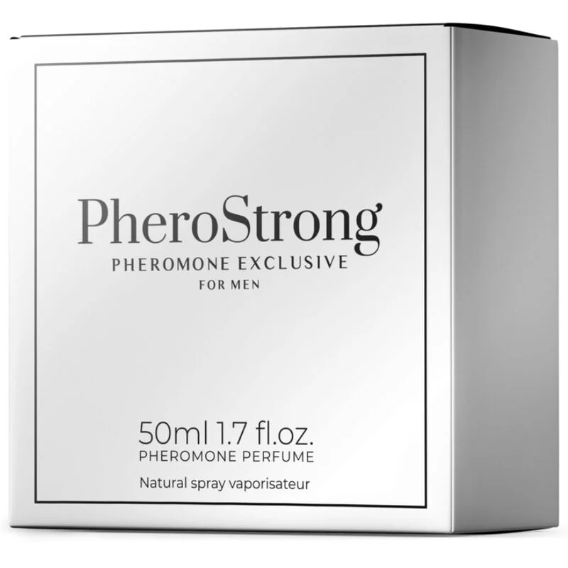 PHEROSTRONG - Perfume Con Feromonas Exclusive Para Hombre 50 Ml - Imagen 4