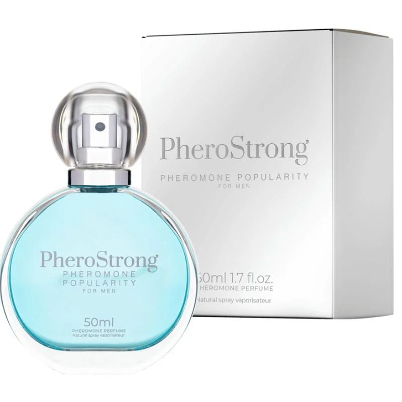 PHEROSTRONG - Perfume Con Feromonas Popularity Para Hombre 50 Ml
