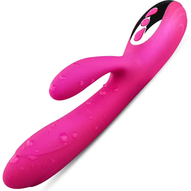 ARMONY - Vibrador & Estimulador Flexible Efecto Calor Fucsia - Imagen 6