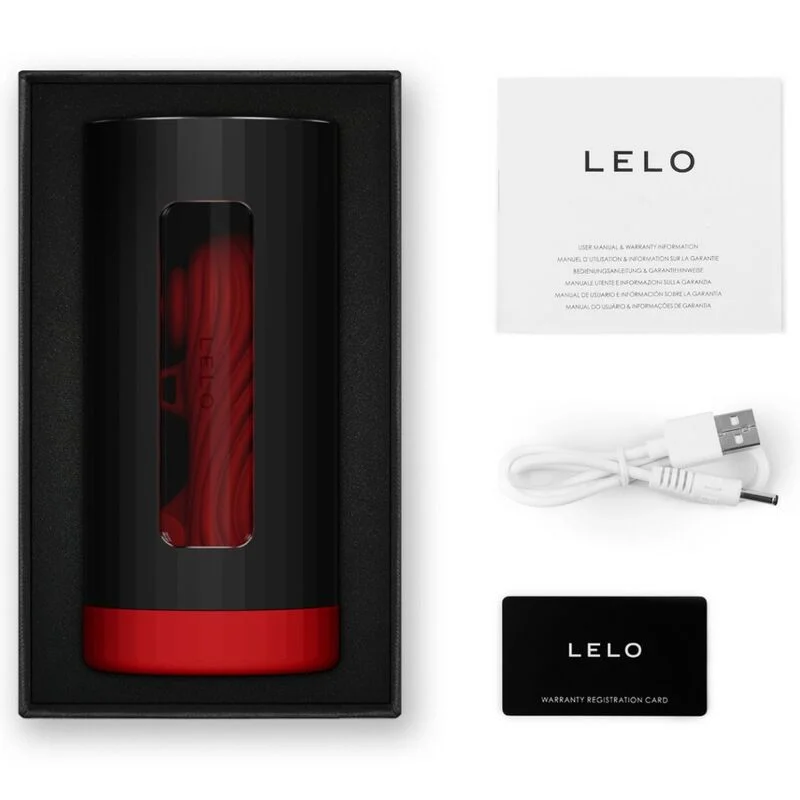 LELO - F1s V3 Masturbador Masculino Rojo Xl - Imagen 4