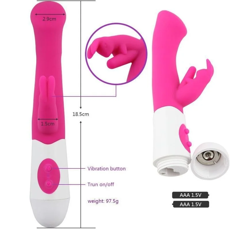 ARMONY - Rabbit Vibrador & Estimulador Punto G 10 Velocidades Rosa - Imagen 9