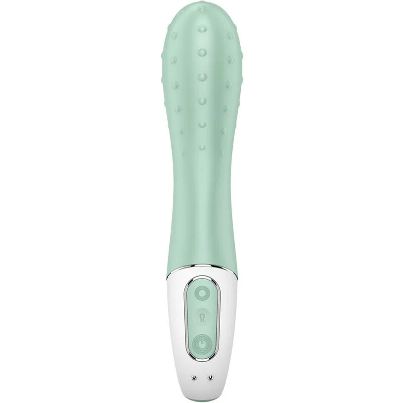 SATISFYER - Air Pump Vibrador 3 Inflable Punto G Menta - Imagen 4