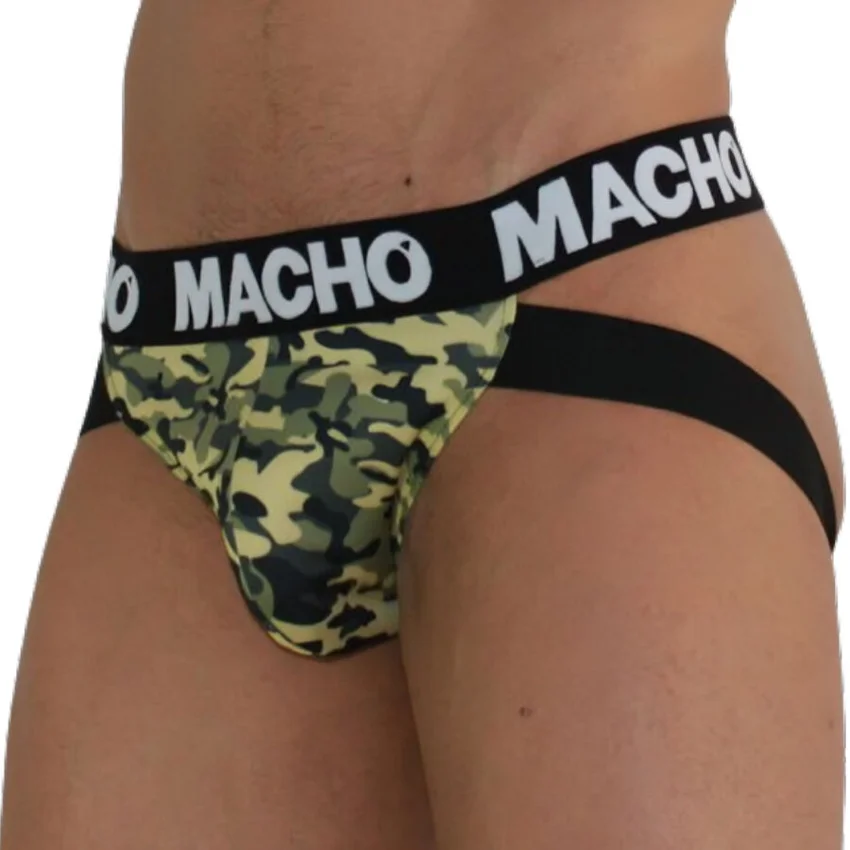 MACHO - Mx28mv Jock Militar Verde M - Imagen 3