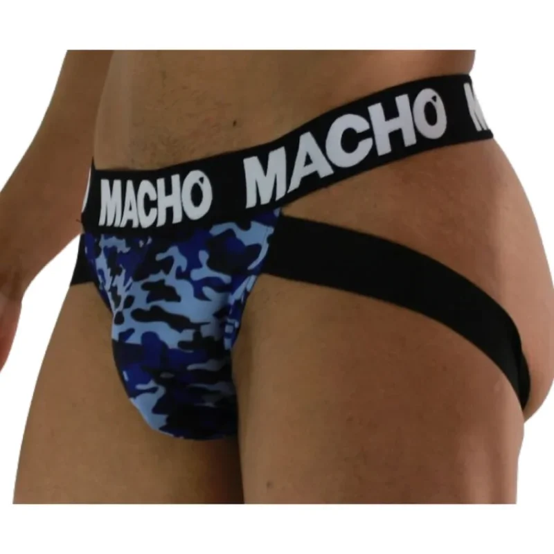 MACHO - Mx28ma Jock Militar Azul L - Imagen 3