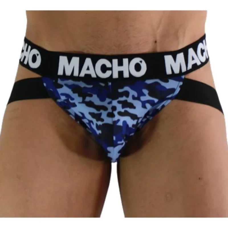 MACHO - Mx28ma Jock Militar Azul Xl