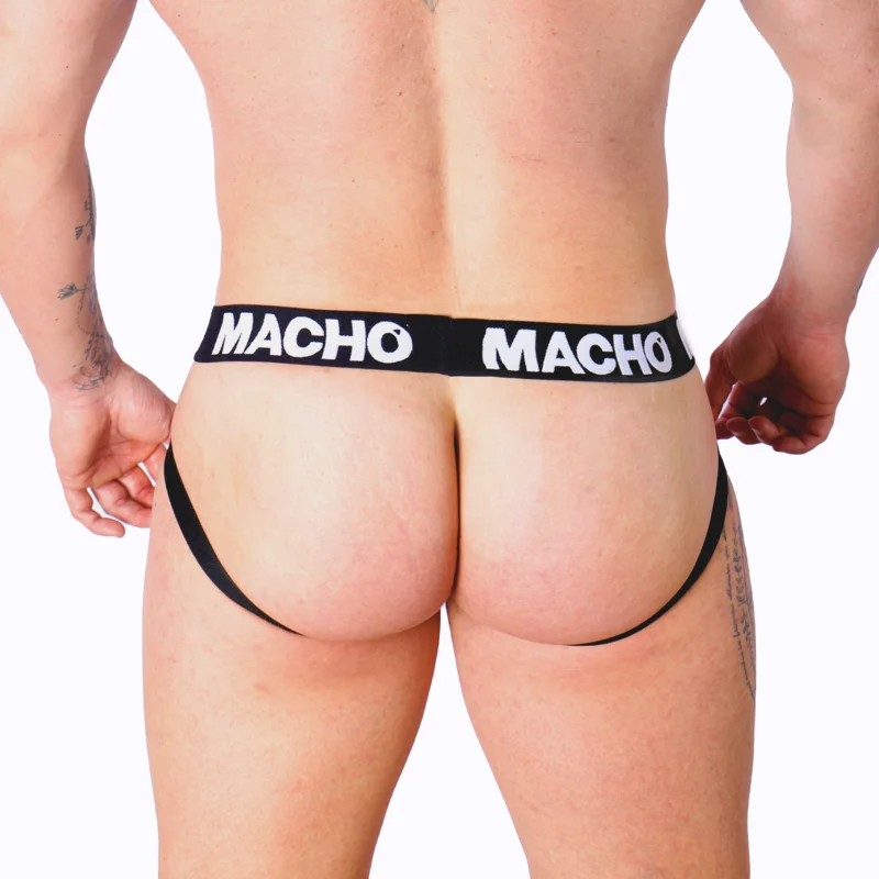 MACHO - Mx26x1 Jock Rejilla Blanco M - Imagen 7