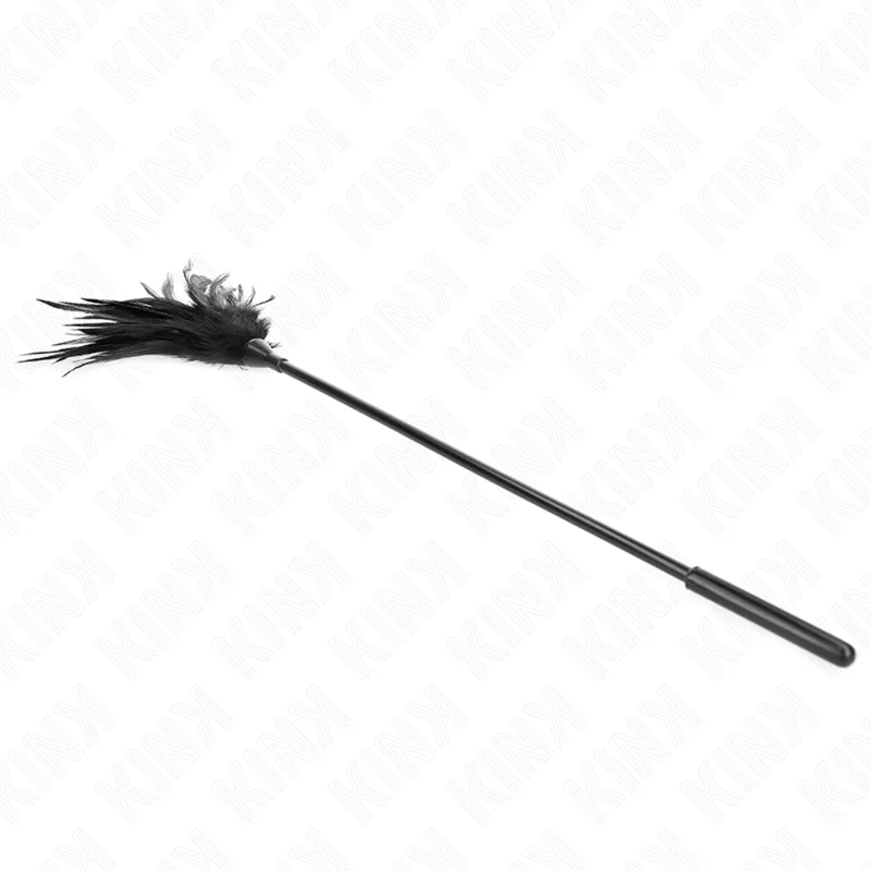 KINK - Plumas Múltiples Para Cosquillas Negro 45 Cm - Imagen 3