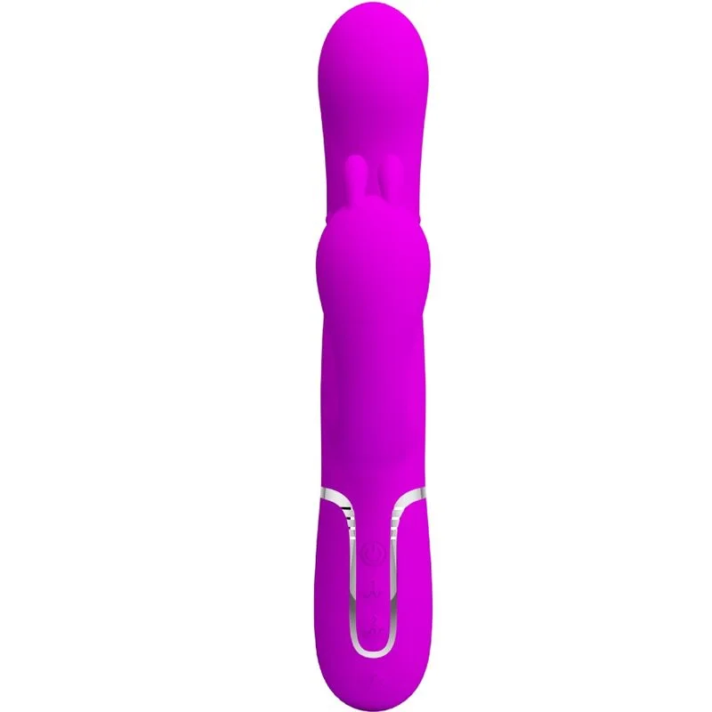 PRETTY LOVE - Cammy Triple Vibrador Multifunción 4 En 1 Rosa - Imagen 3