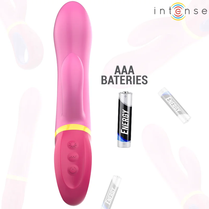 INTENSE - Daphne Vibrador Rabbit Rosa - Imagen 6