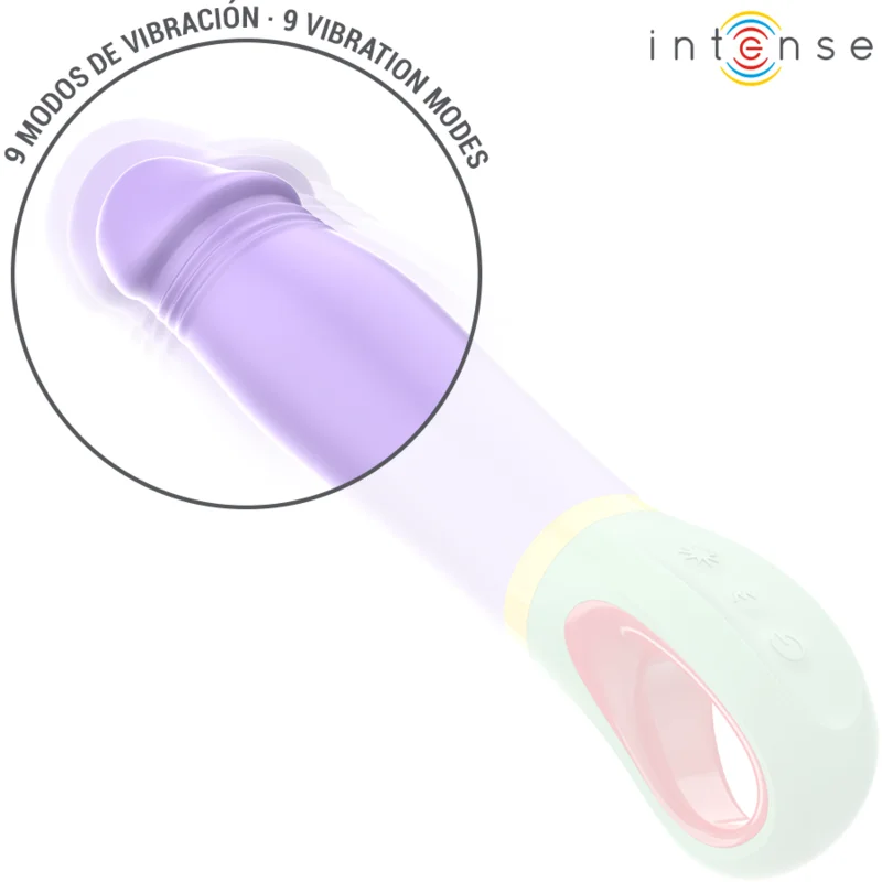 INTENSE - Velma Vibrador Clásico Morado - Imagen 4