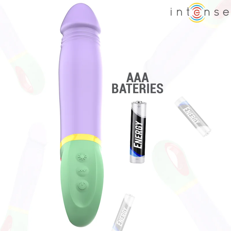 INTENSE - Velma Vibrador Clásico Morado - Imagen 6