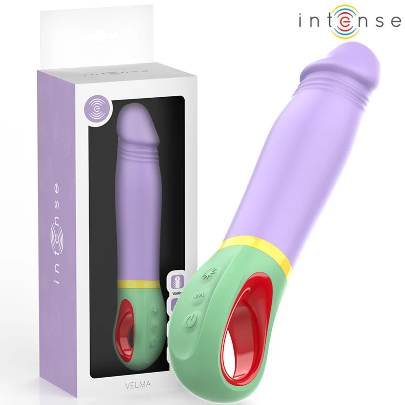 INTENSE - Velma Vibrador Clásico Morado