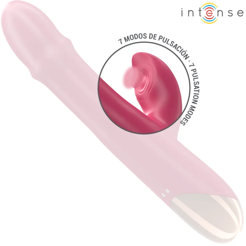 INTENSE - Chloe Vibrador Multifunción 3 En 1 Rojo - Imagen 4