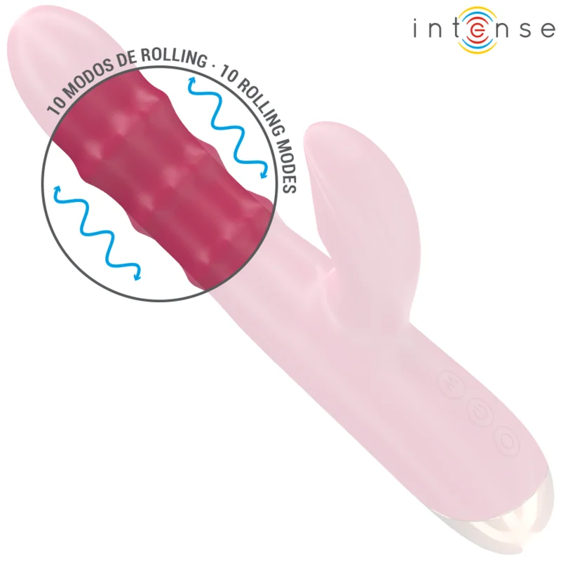 INTENSE - Chloe Vibrador Multifunción 3 En 1 Rojo - Imagen 3