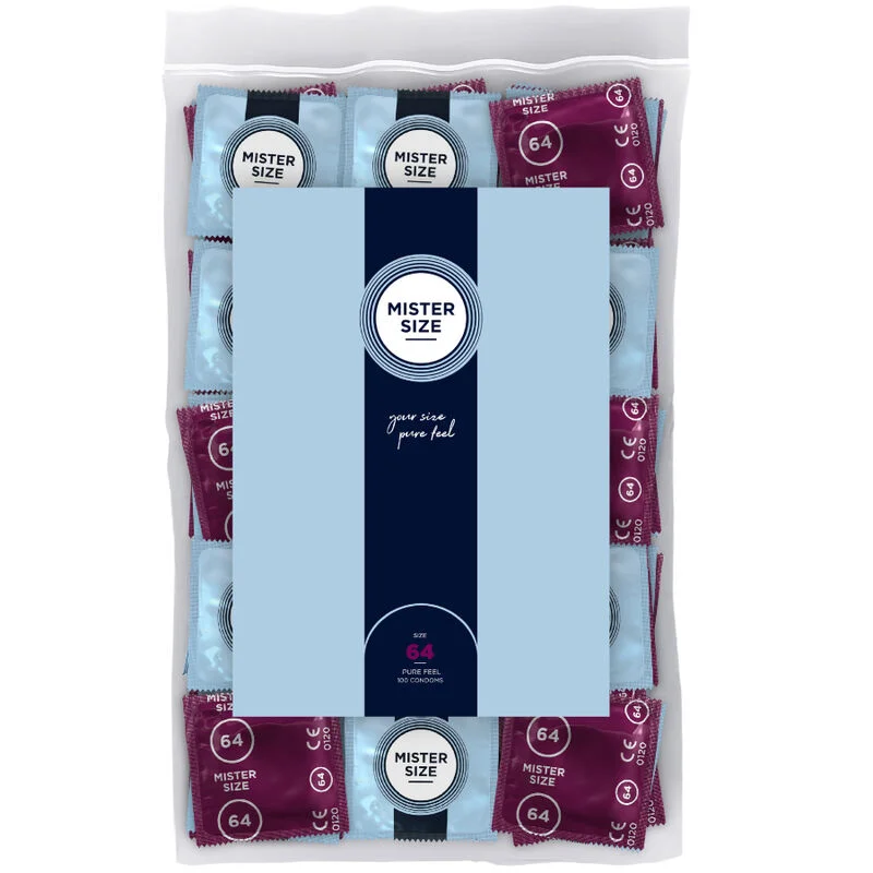 MISTER SIZE - Preservativos Talla Xxl 64 Mm (100 Unidades)