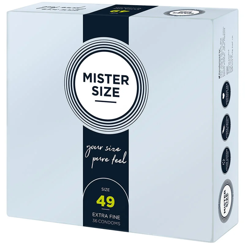 MISTER SIZE - Preservativos Talla S 49 Mm (36 Unidades) - Imagen 3