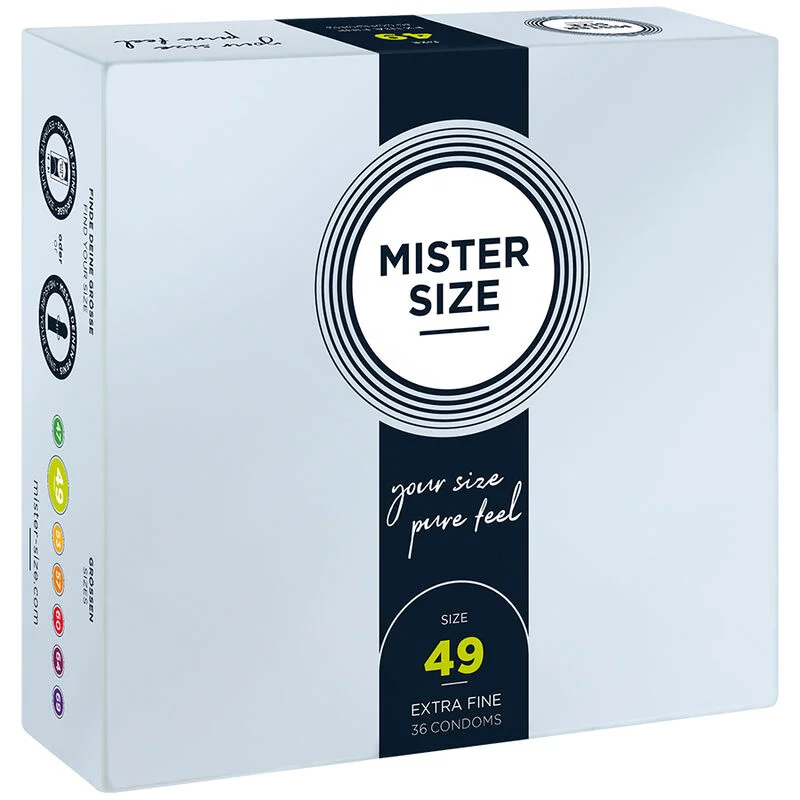 MISTER SIZE - Preservativos Talla S 49 Mm (36 Unidades)