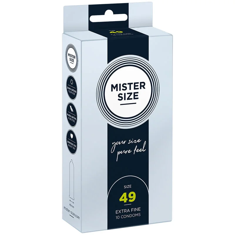 MISTER SIZE - Preservativos Talla S 49 Mm (10 Unidades)