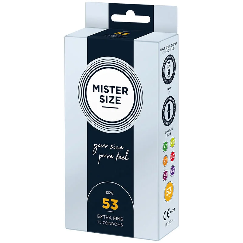 MISTER SIZE - Preservativos Talla M 53 Mm (10 Unidades) - Imagen 3