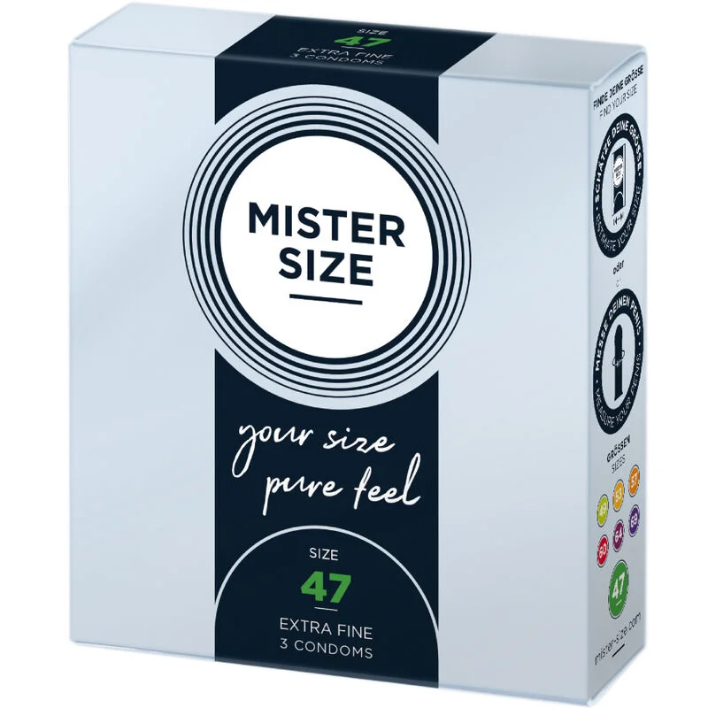 MISTER SIZE - Preservativos Talla Xs 47 Mm (3 Unidades) - Imagen 3