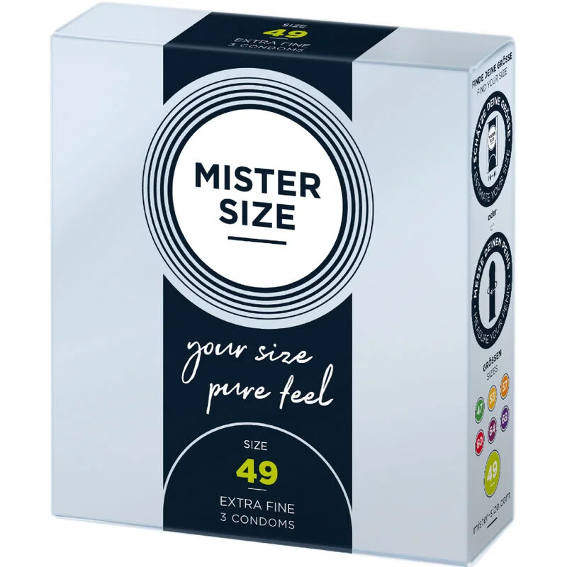 MISTER SIZE - Preservativos Talla S 49 Mm (3 Unidades) - Imagen 3